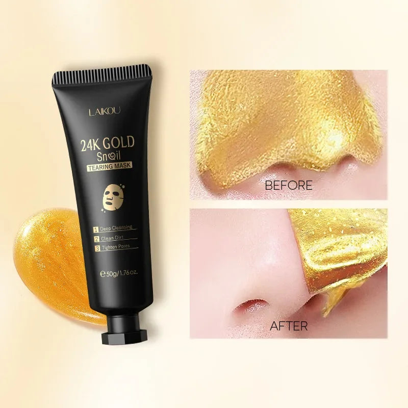 Gold Sakura Peel Mask