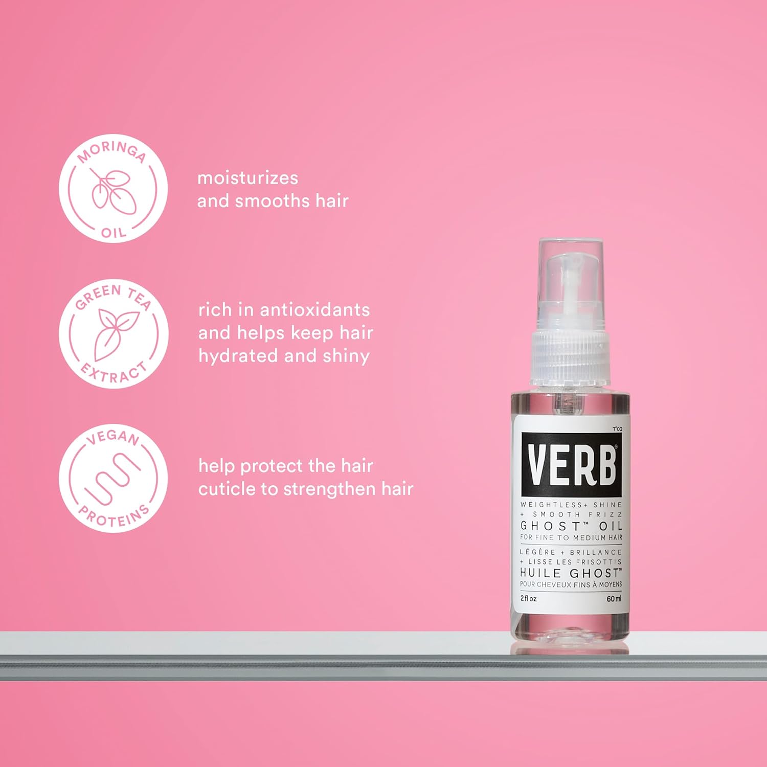 Velvet Ghost Weightless Shine Hair Oil