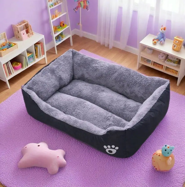 Plush Pet Snooze Bed Pad