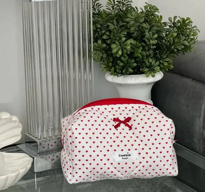 Love Heart Makeup Bag