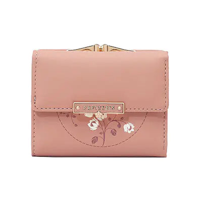 Women's Fashion Print Tri-fold Coin Purse