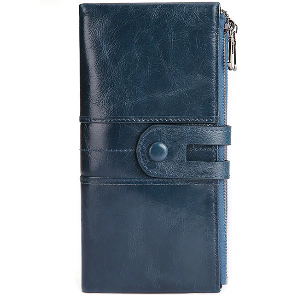 Genuine Leather Women's Clutch Purse