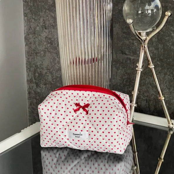 Love Heart Makeup Bag